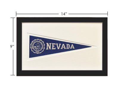 Vintage University of Nevada Hormel Pennant