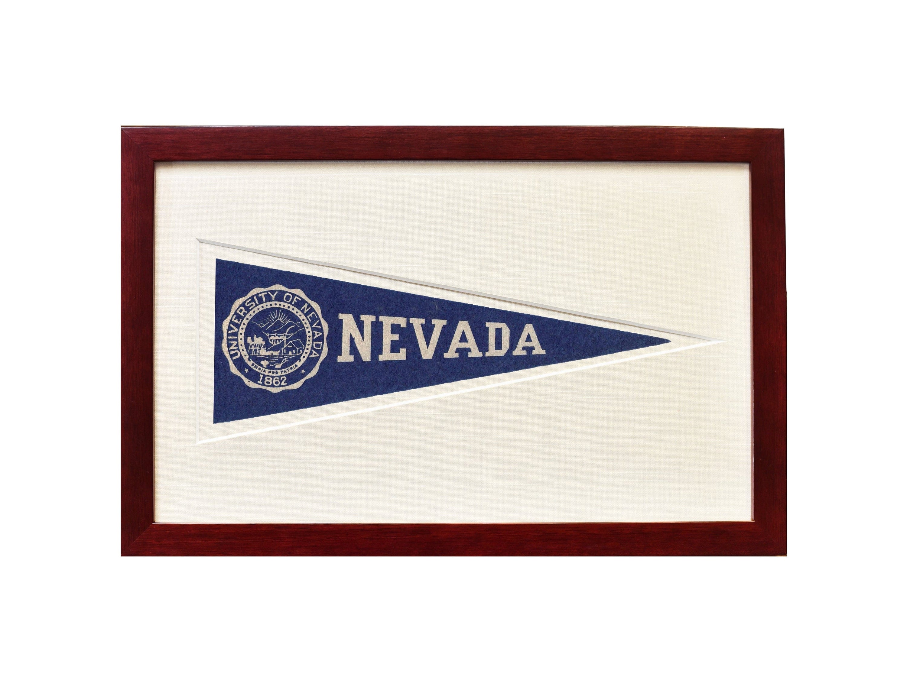 Americana Memories Vintage University of Nevada Hormel Pennant