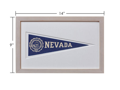 Vintage University of Nevada Hormel Pennant