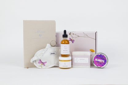 Pampering Mother’s Day Gift Box – Handmade Natural Skincare &amp; Spa Kit - My American Goods
