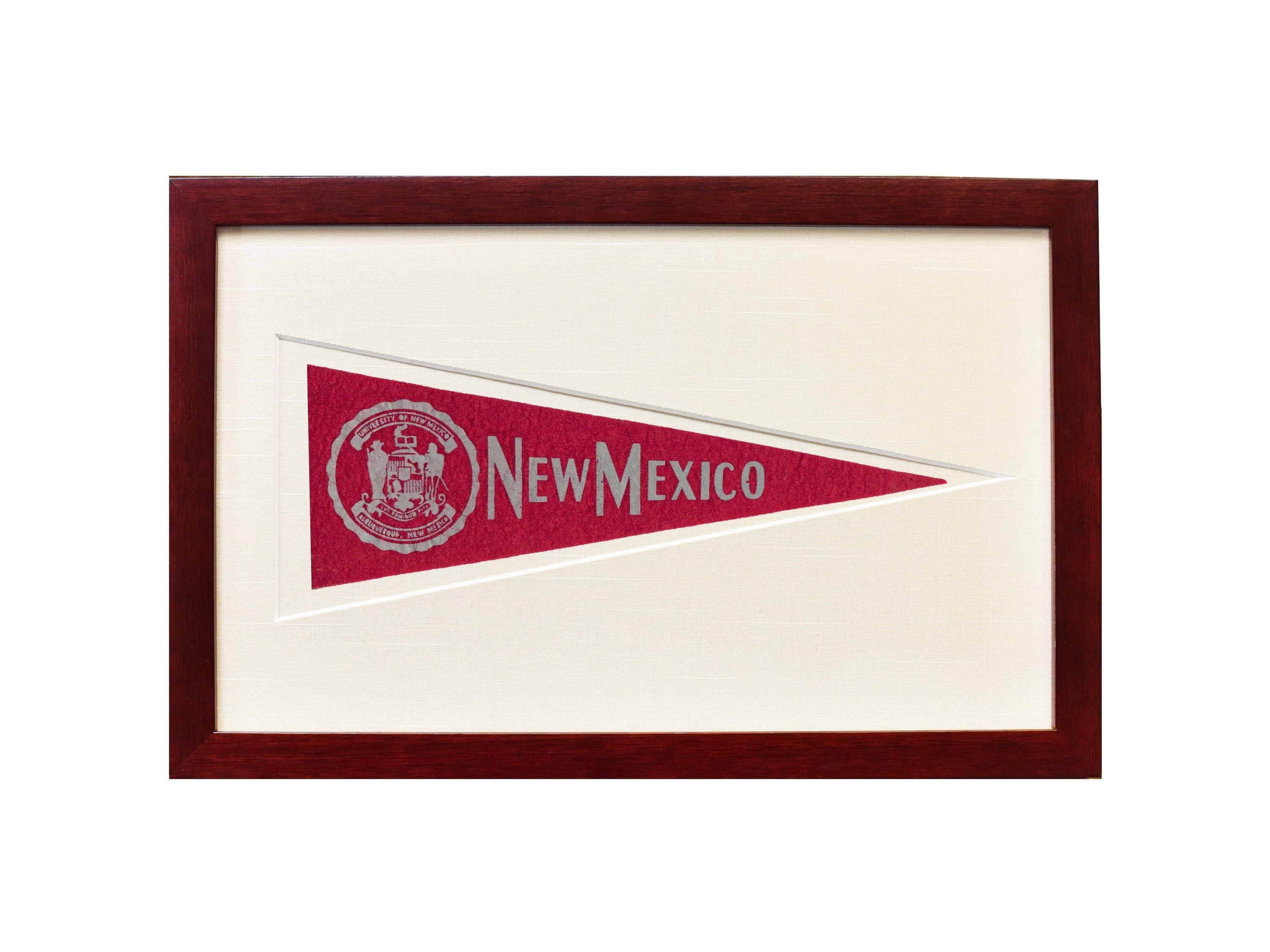 Americana Memories Vintage University of New Mexico Hormel Pennant