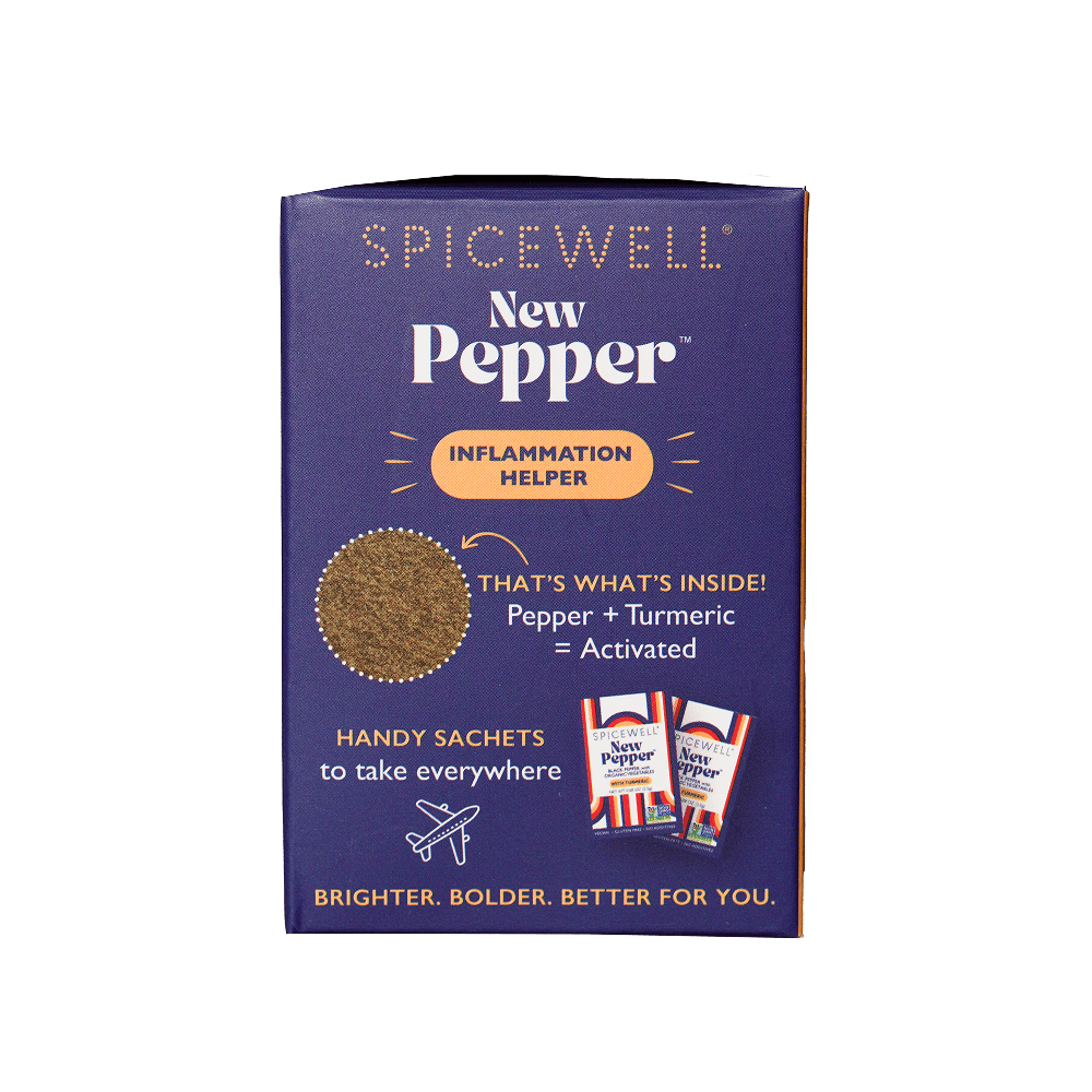 Spicewell Boxed Sachets New Pepper 30 On-the-Go Individual Servings