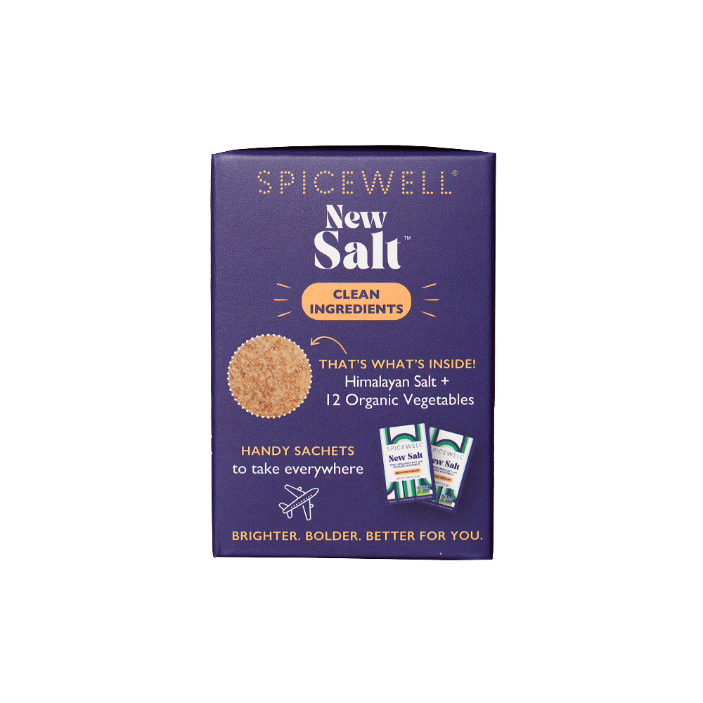 Spicewell Boxed Sachets New Salt 30 On-the-Go Individual Servings
