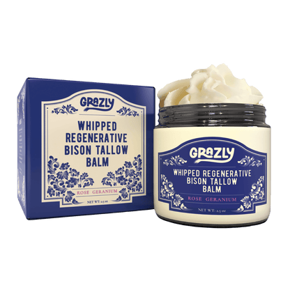 Whipped Bison Tallow &amp; Manuka Honey Moisturizing Balm