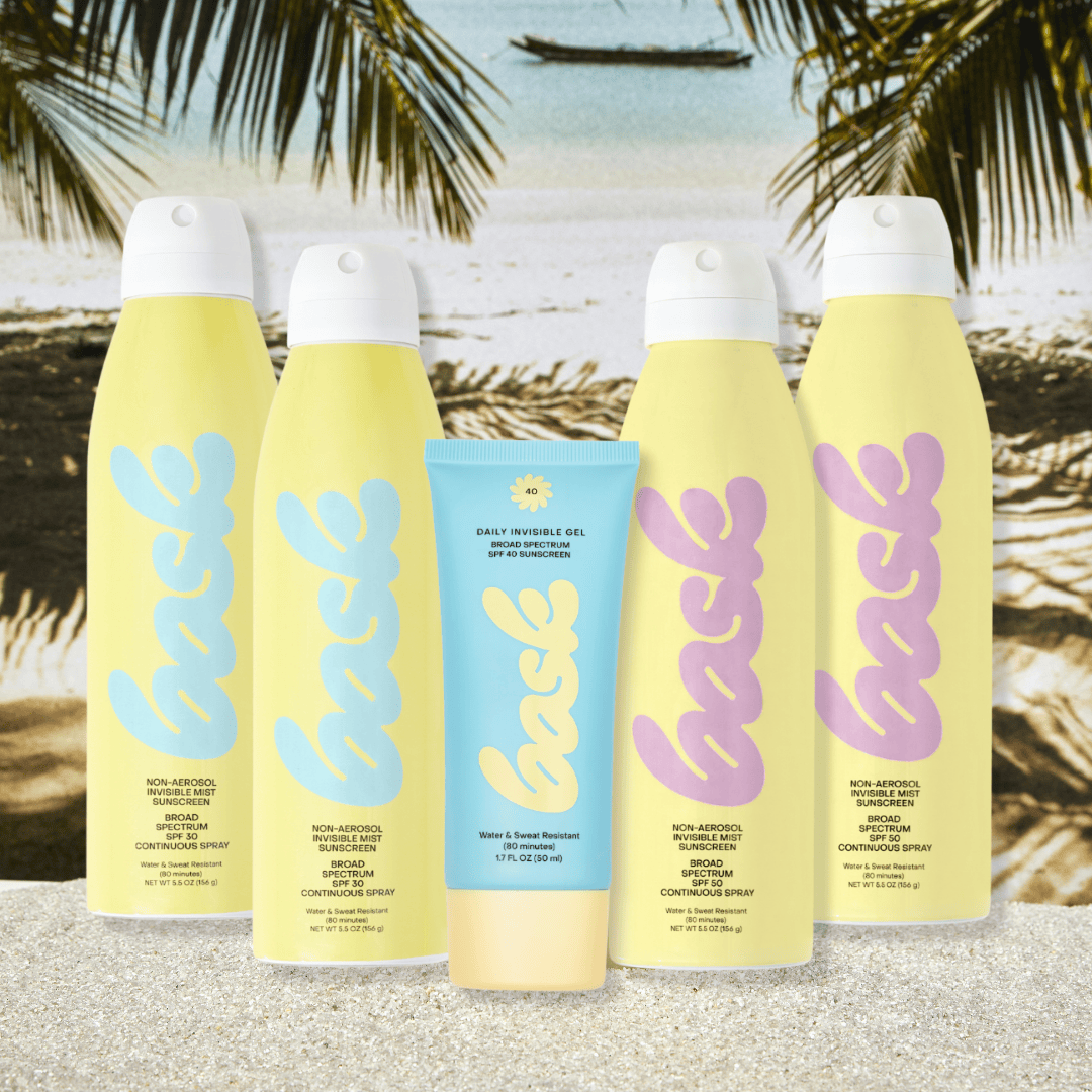 Bask Suncare Sunscreen The Face &amp; Body 5-Pack
