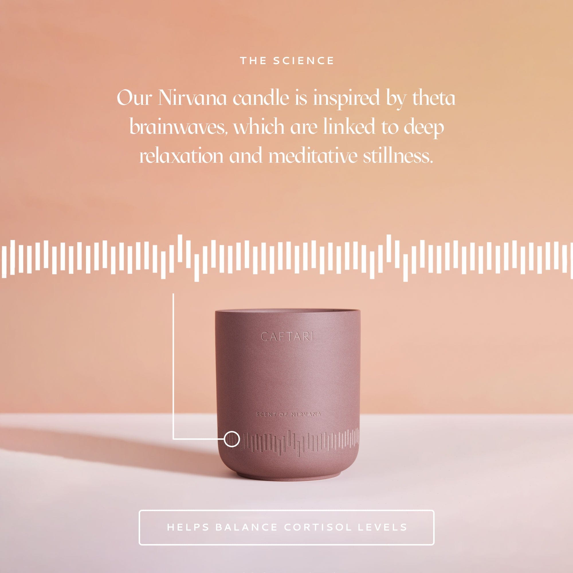 Caftari Candle Scent of Nirvana (Meditation Candle)