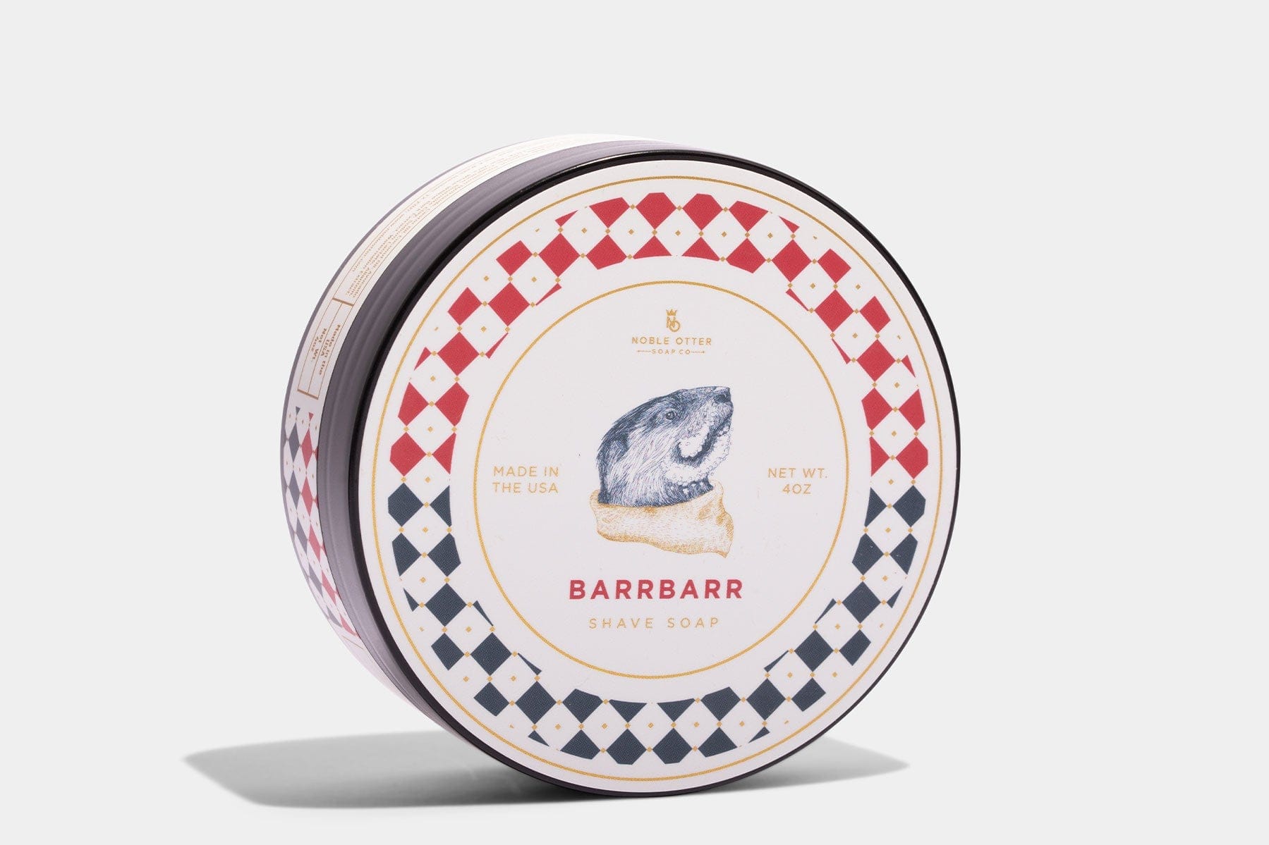 Noble Otter Shaving Soap BarrBarr Shave Soap