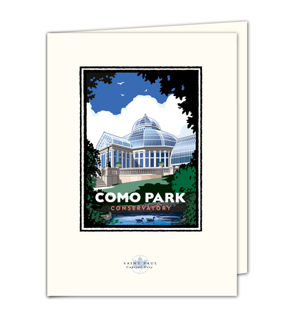 Landmark MN | Como Park Conservatory St Paul Art Print - My American Goods