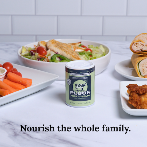 Pluck Zesty Garlic – Animal-Based Superfood Seasoning