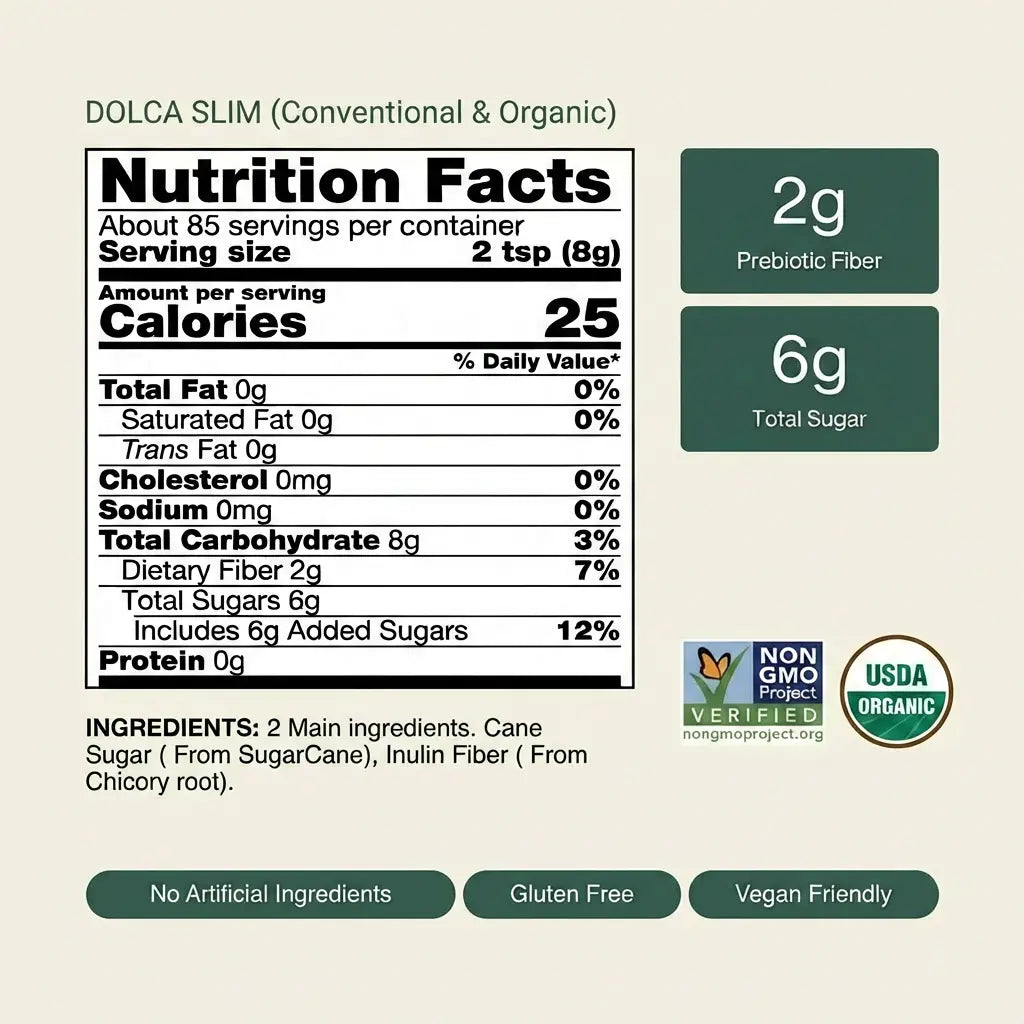 Organic Dolca Slim