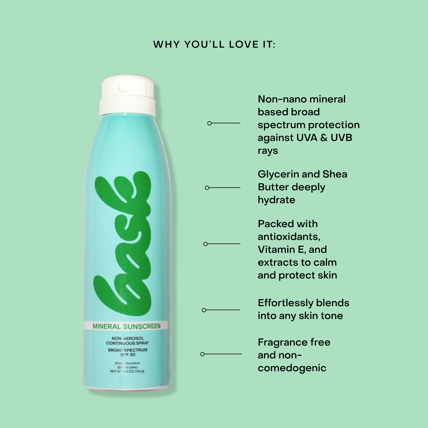 SPF 30 Mineral Fragrance-Free Non-Aerosol Spray