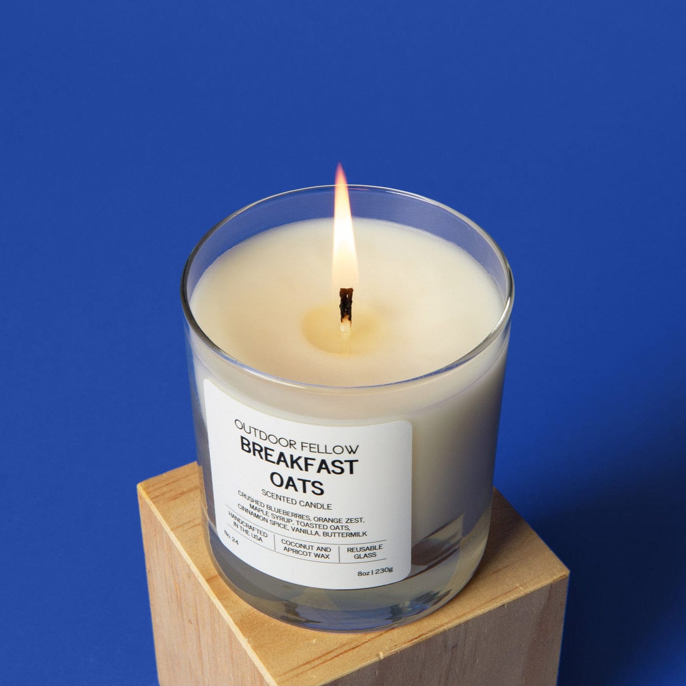 Outdoor Fellow Candles Breakfast Oats Scented Candle