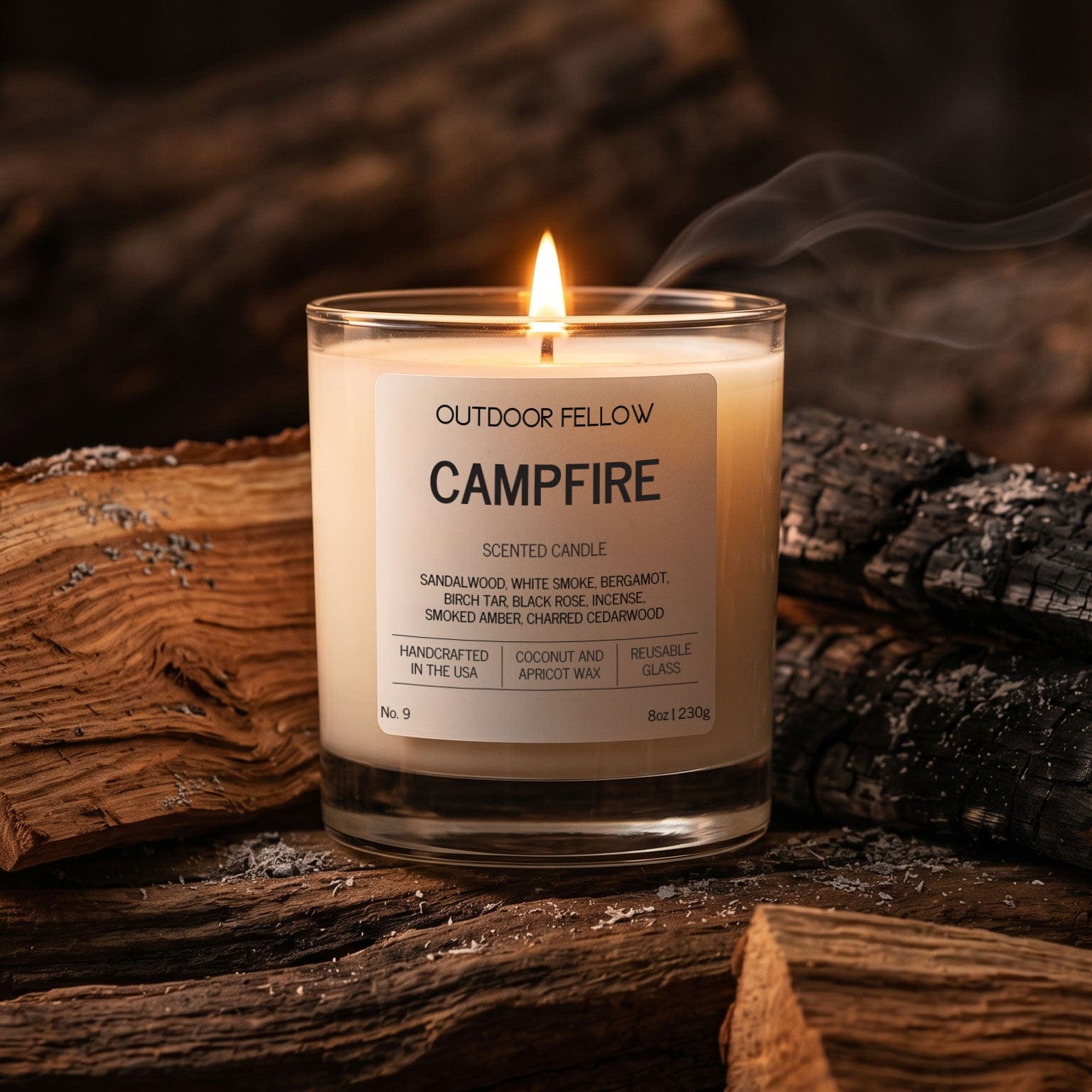 Outdoor Fellow Candles Campfire Scented Candle
