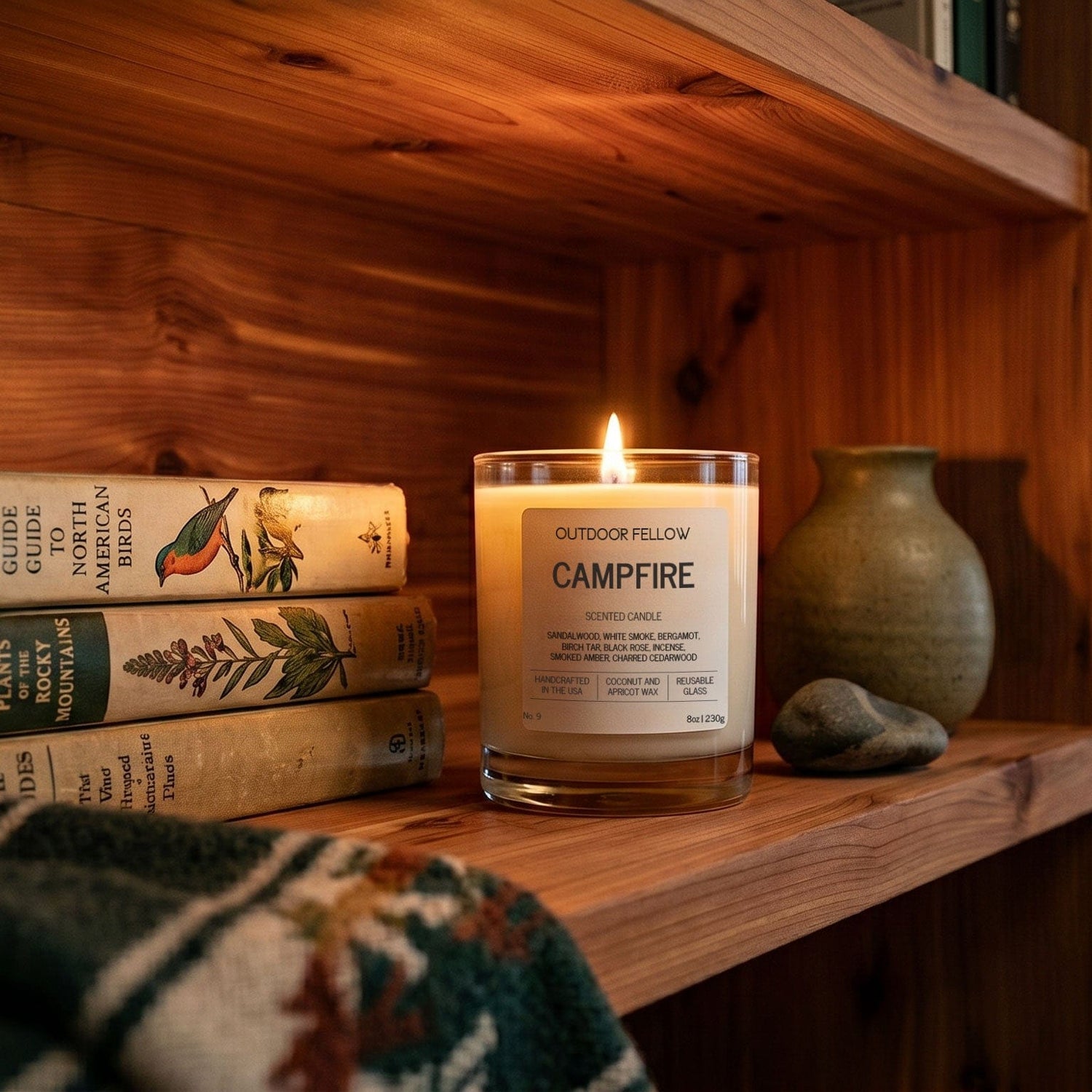 Outdoor Fellow Candles Campfire Scented Candle