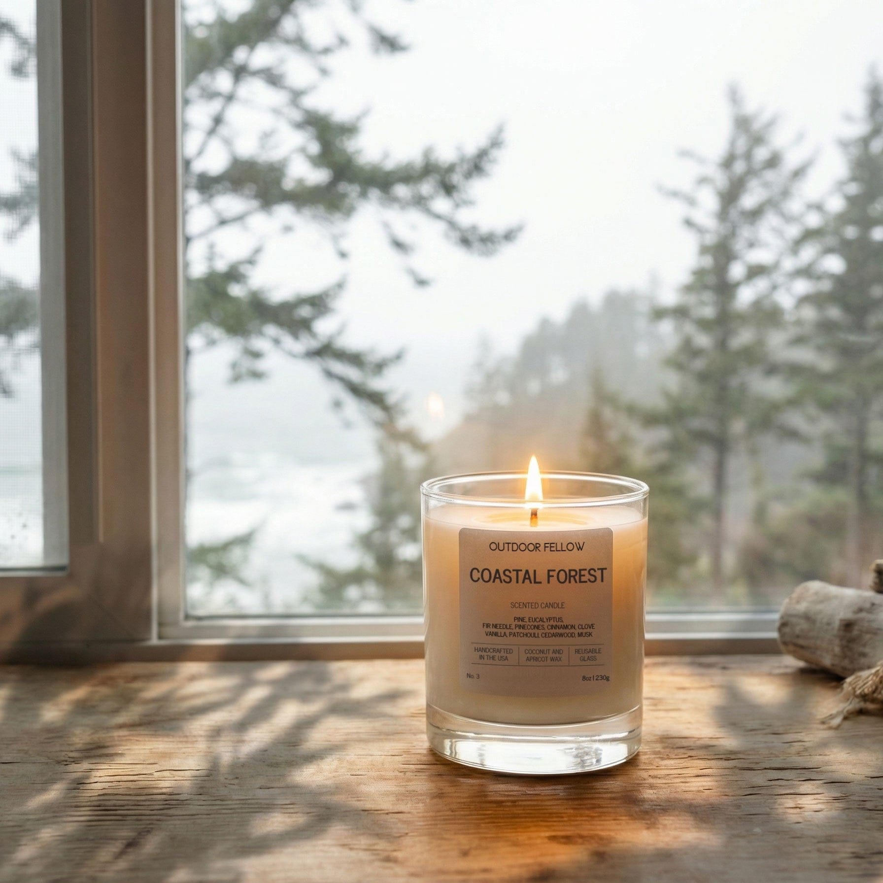 Outdoor Fellow Candles Coastal Forest Scented Candle