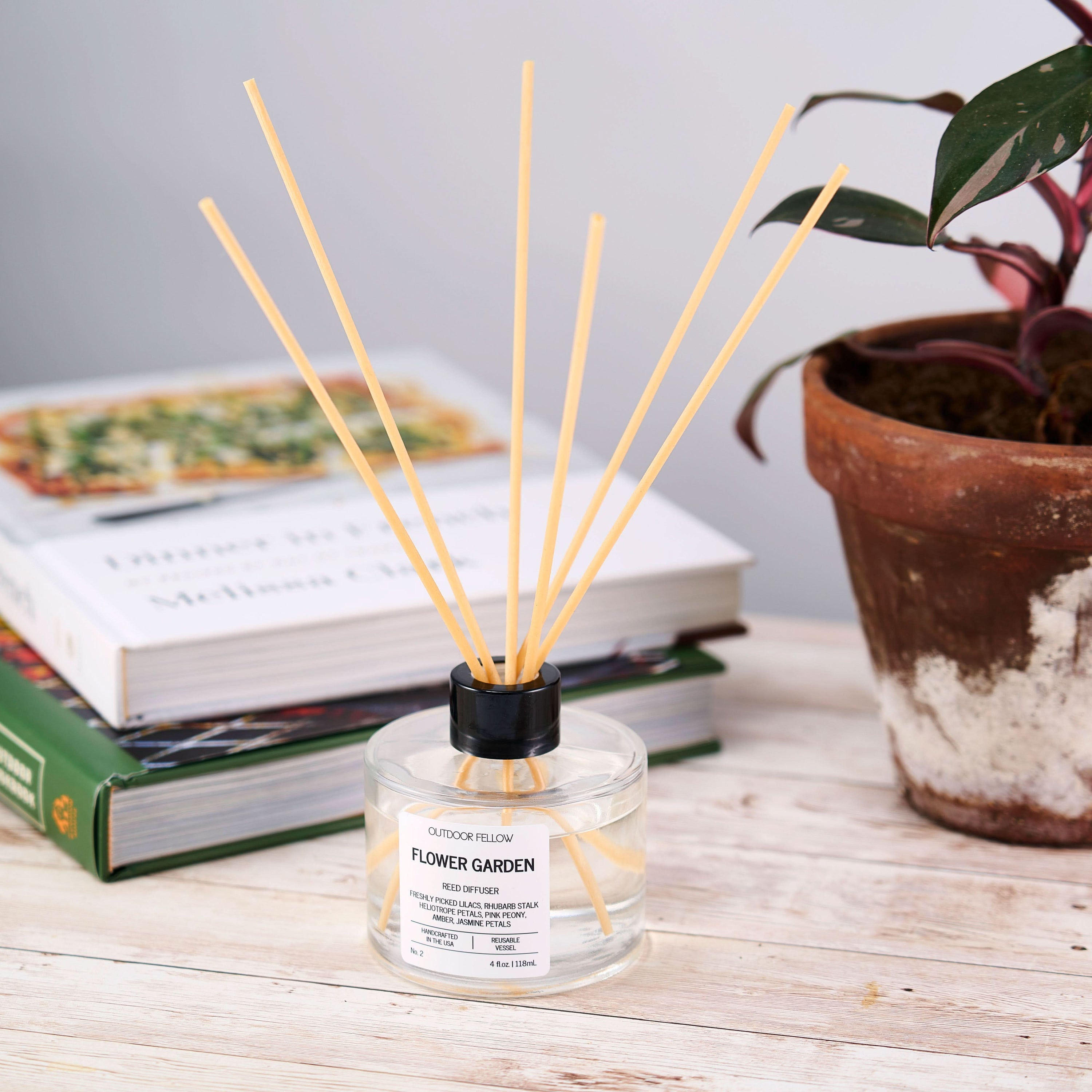 Outdoor Fellow Reed Diffuser Flower Garden Reed Diffuser