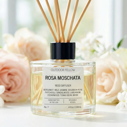 Outdoor Fellow Reed Diffuser Rosa Moschata Reed Diffuser
