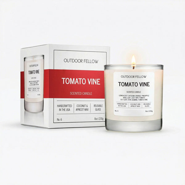 Outdoor Fellow Candles Tomato Vine Scented Candle