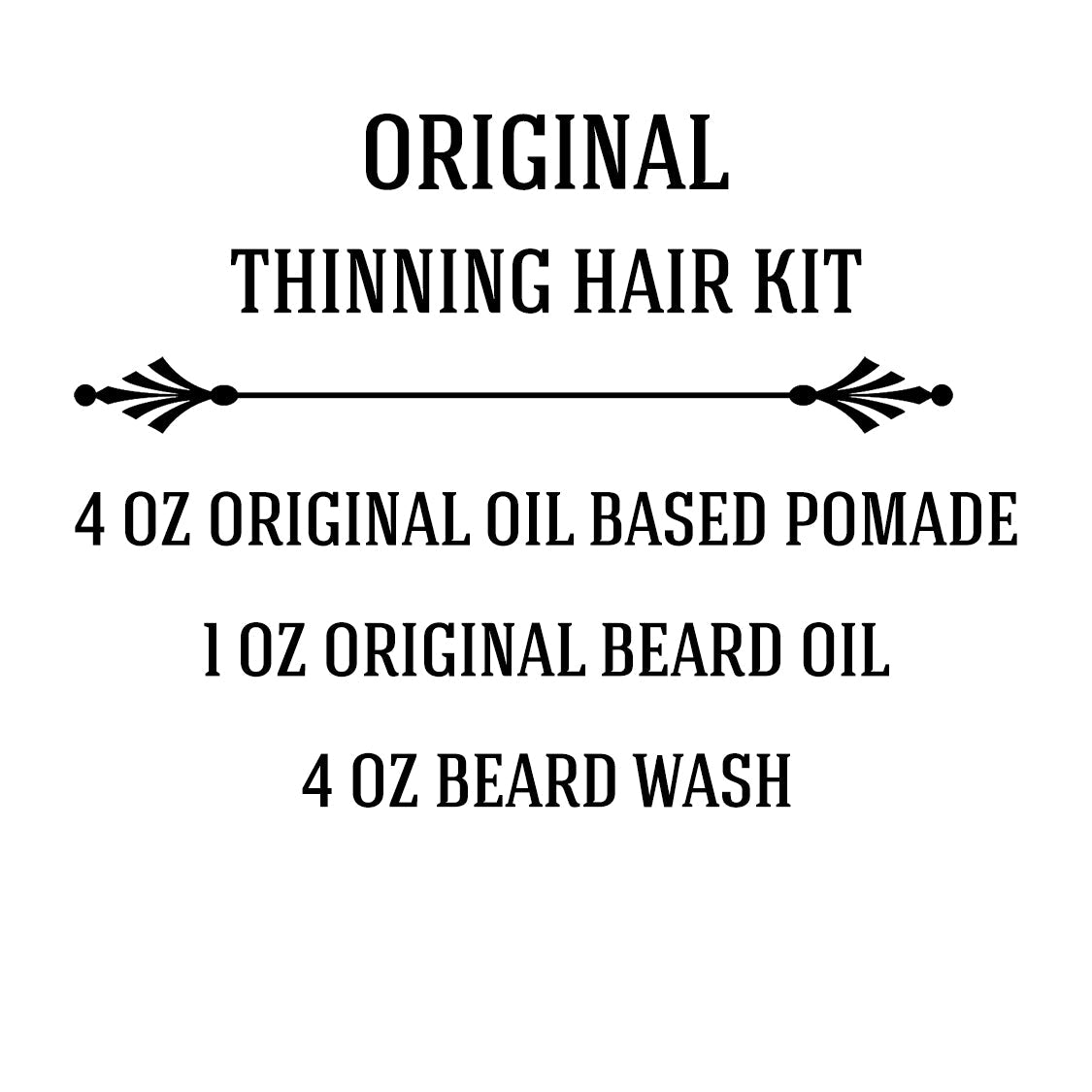 Thinning Hair Kit - My American Goods