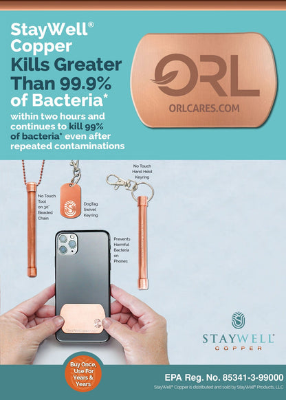 ORL Accessory ORL Anti-Microbial Copper Phone Patch