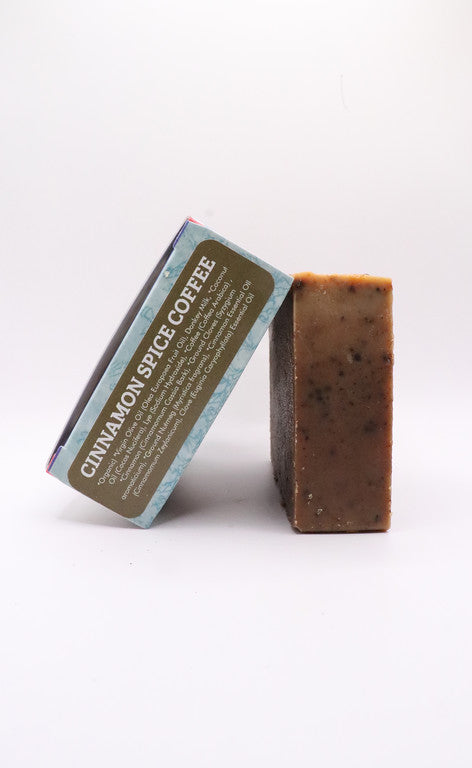 Exfoliating Spiced Coffee Donkey Milk Soap 4.5 oz
