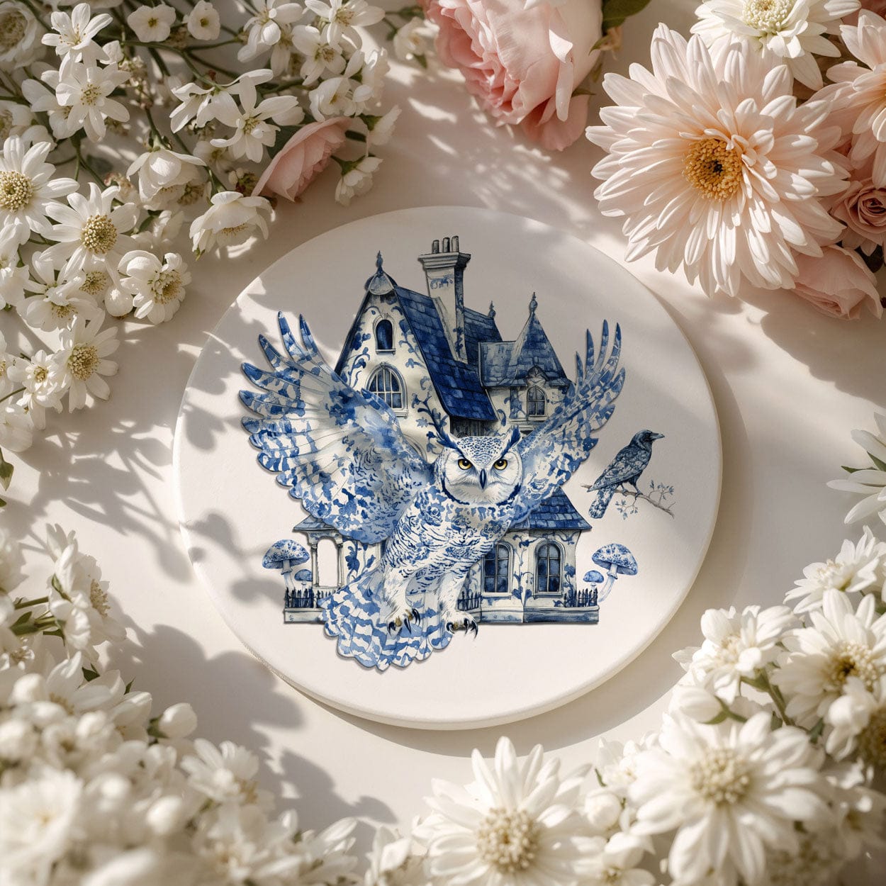 Gia Roma Coaster Chinoiserie Halloween Coasters