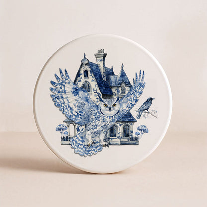 Gia Roma Coaster Chinoiserie Halloween Coasters