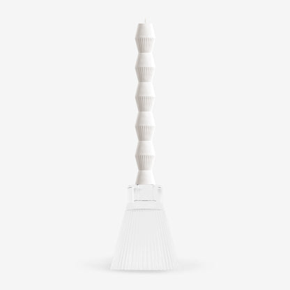 ZAI Tumbler + Geometric Pillar Candle in Ivory