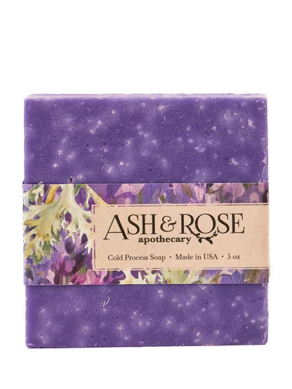 Lavender Oak Moss Soap Scrub Bar - My American Goods