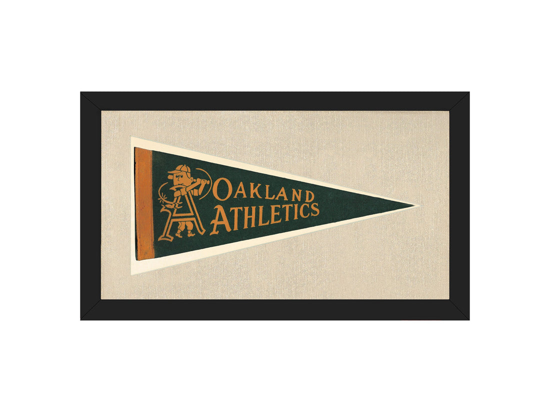 Vintage Oakland Athletics Pennant