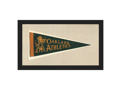 Vintage Oakland Athletics Pennant