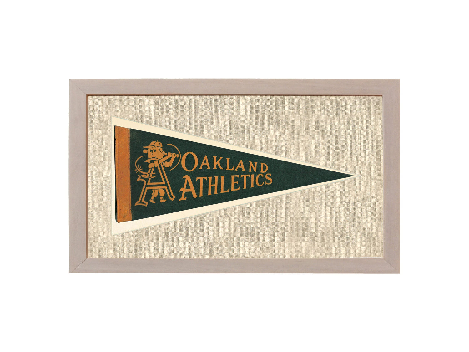 Vintage Oakland Athletics Pennant