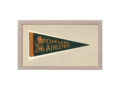 Vintage Oakland Athletics Pennant