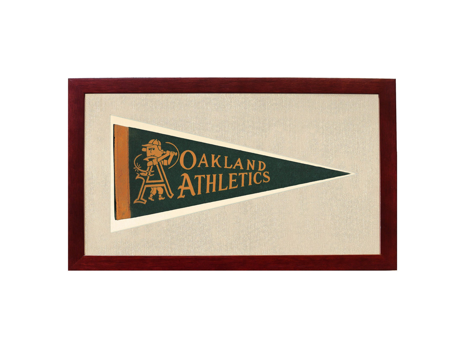 Vintage Oakland Athletics Pennant
