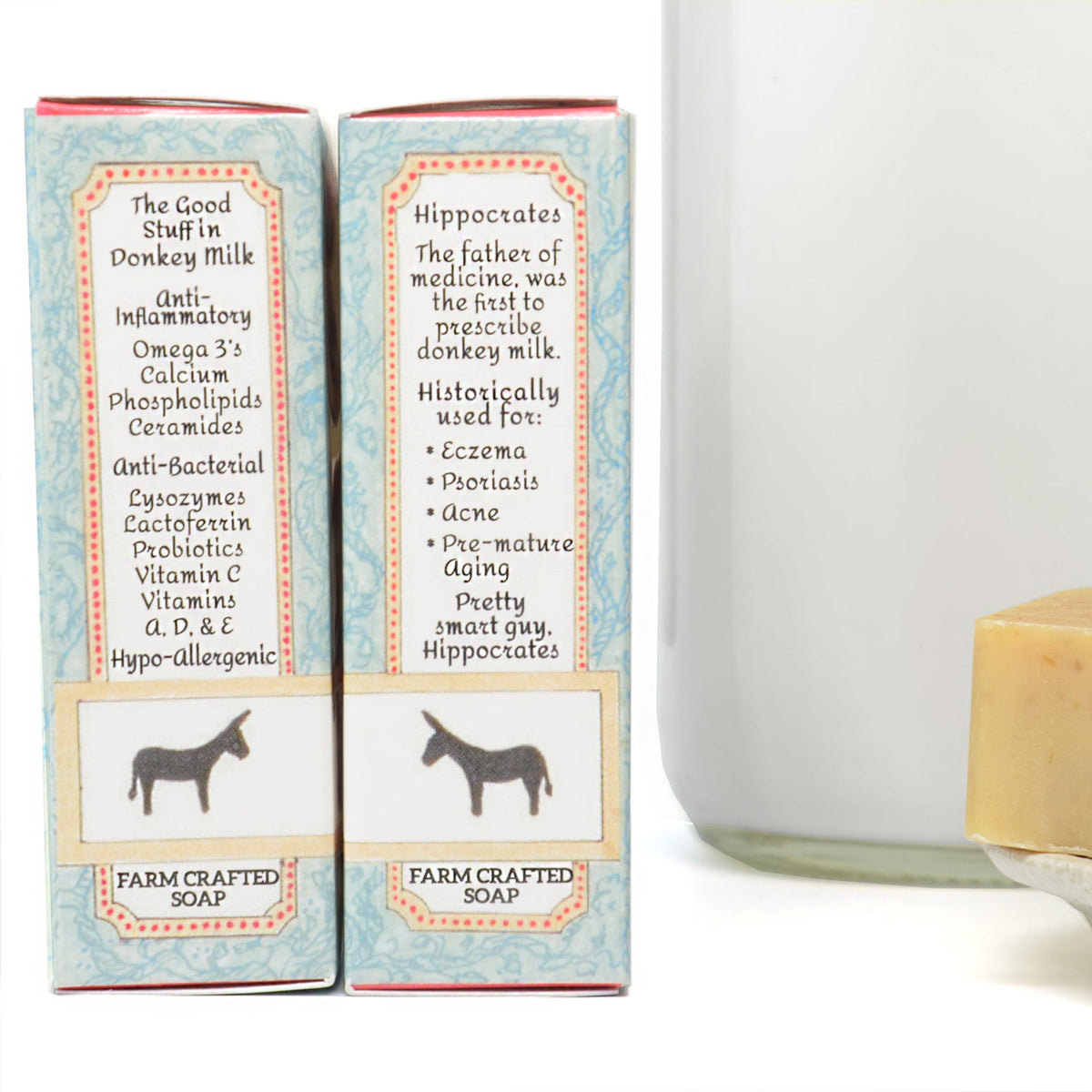 Colloidal Oat &amp; Honey Donkey Milk Soap 4.5 oz