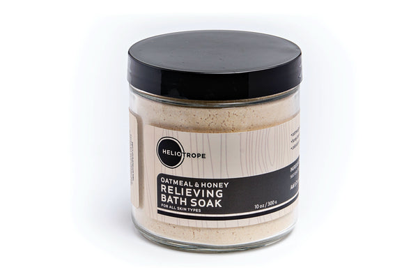 Heliotrope SF Bath Salt Oatmeal & Honey Relieving Bath Soak