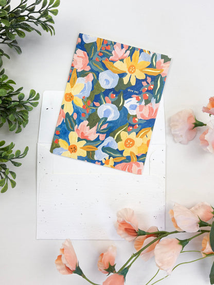 Oh Hi - Seeded Greeting Card