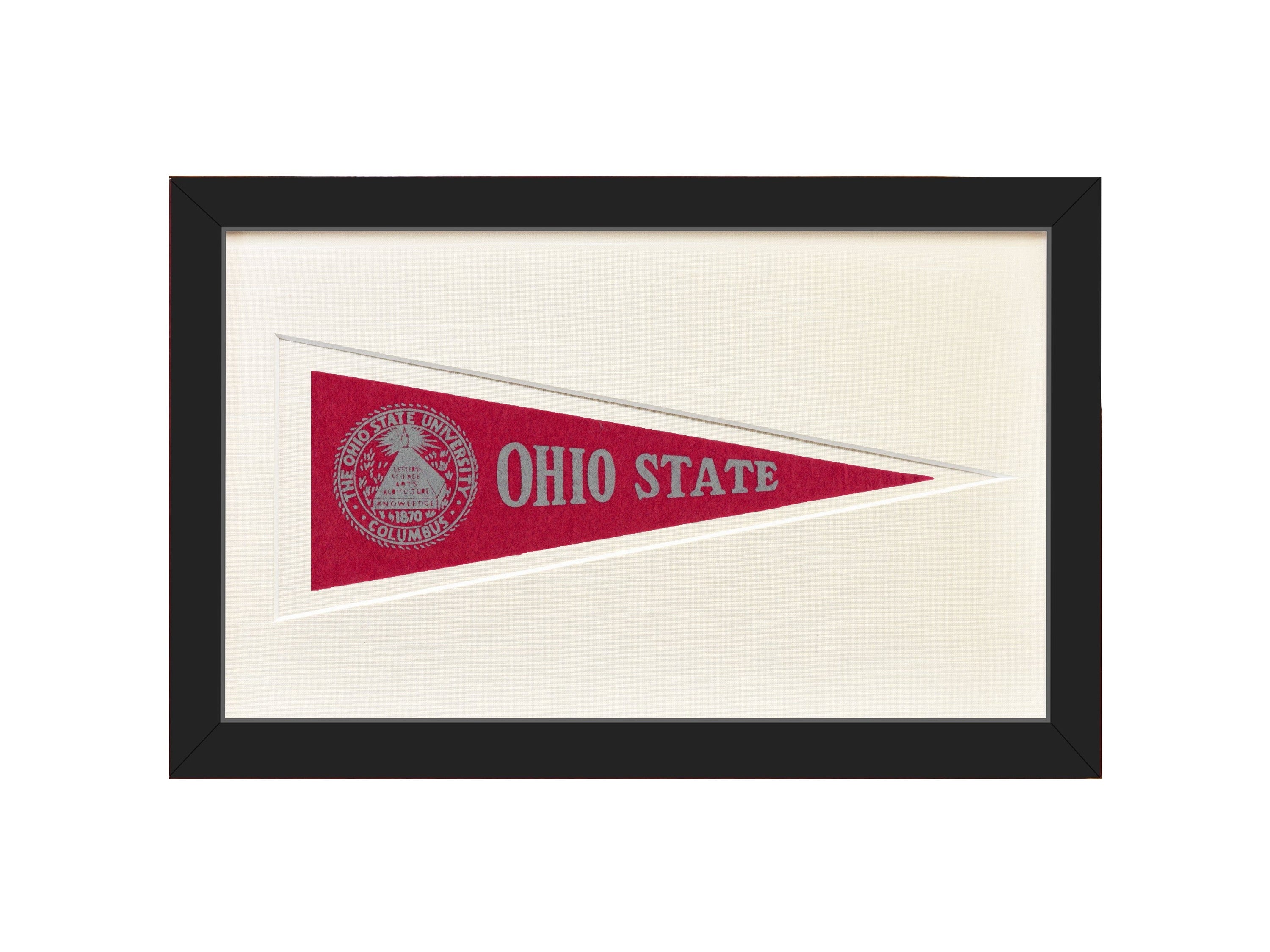 Americana Memories Vintage Ohio State University Hormel Pennant