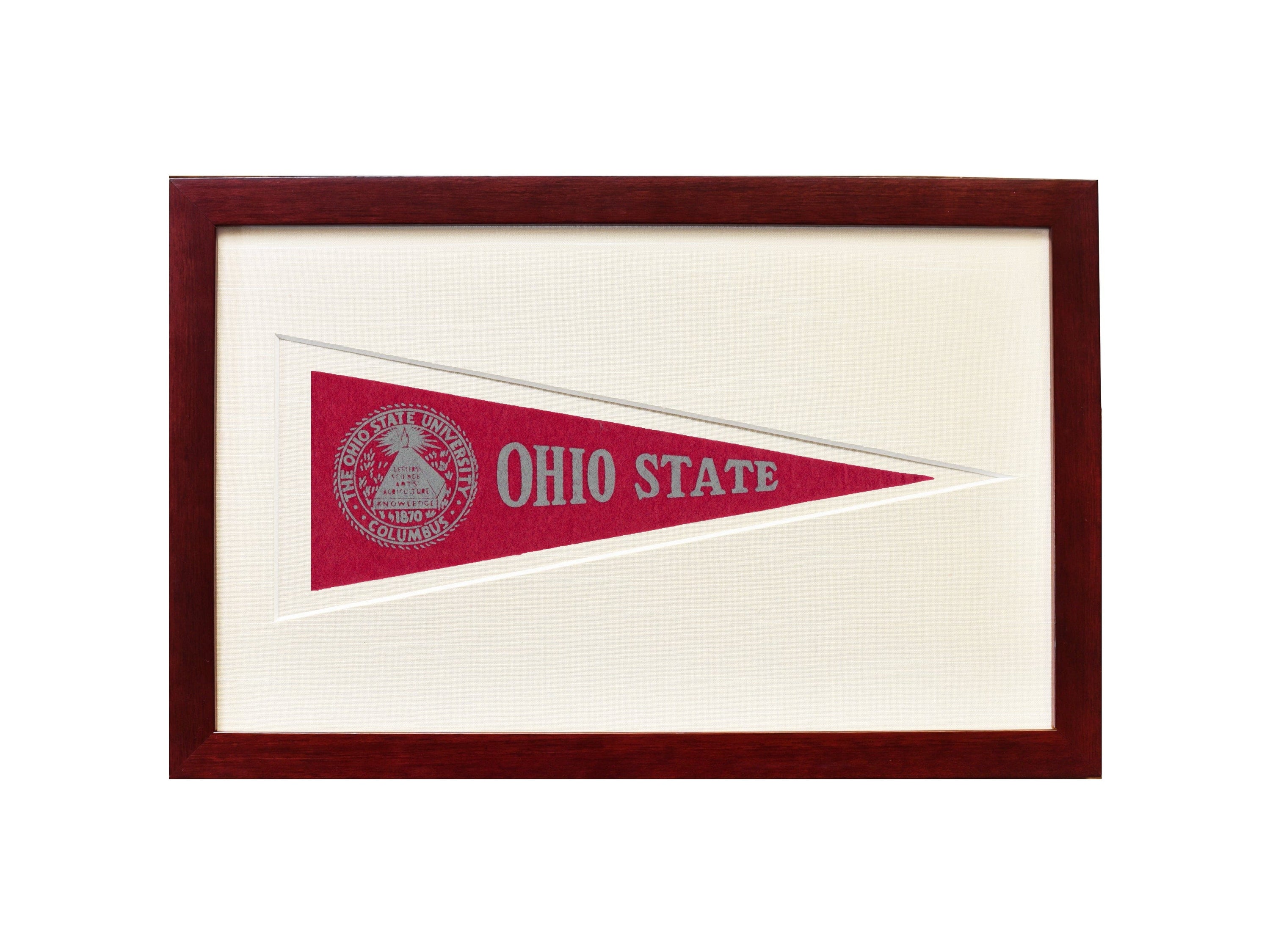 Americana Memories Vintage Ohio State University Hormel Pennant