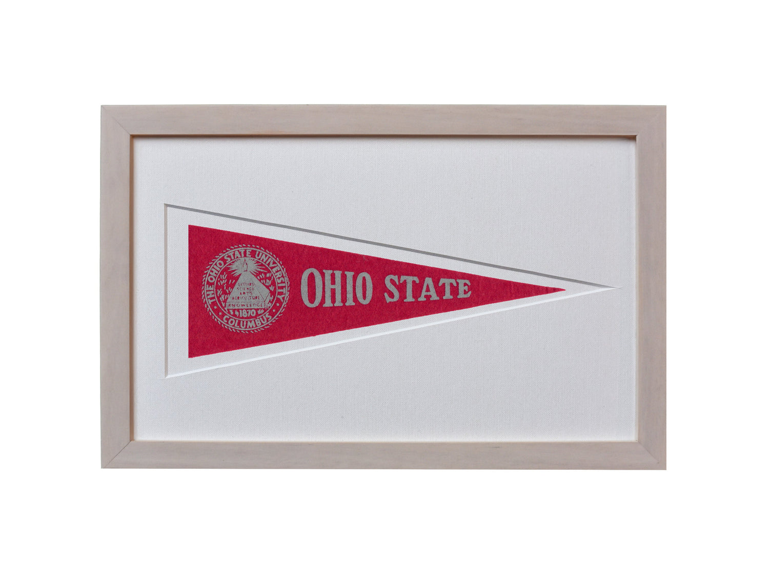 Vintage Ohio State University Hormel Pennant
