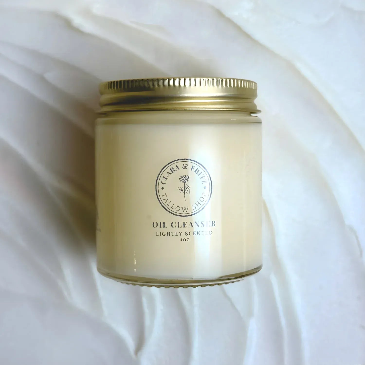 Clara &amp; Fritz Tallow Shop Facial Cleansers Lightly Scented 4 oz Clara &amp; Fritz Tallow-Based Oil Cleanser