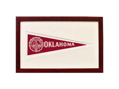 Vintage University of Oklahoma Hormel Pennant
