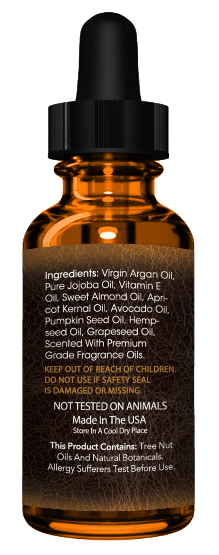 BeardGuru Old Leather Beard Oil - My American Goods