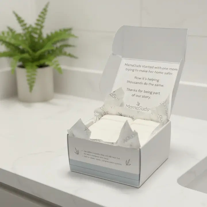 Toilet Bomb Cleaning Tabs Box
