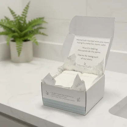 Toilet Bomb Cleaning Tabs Box