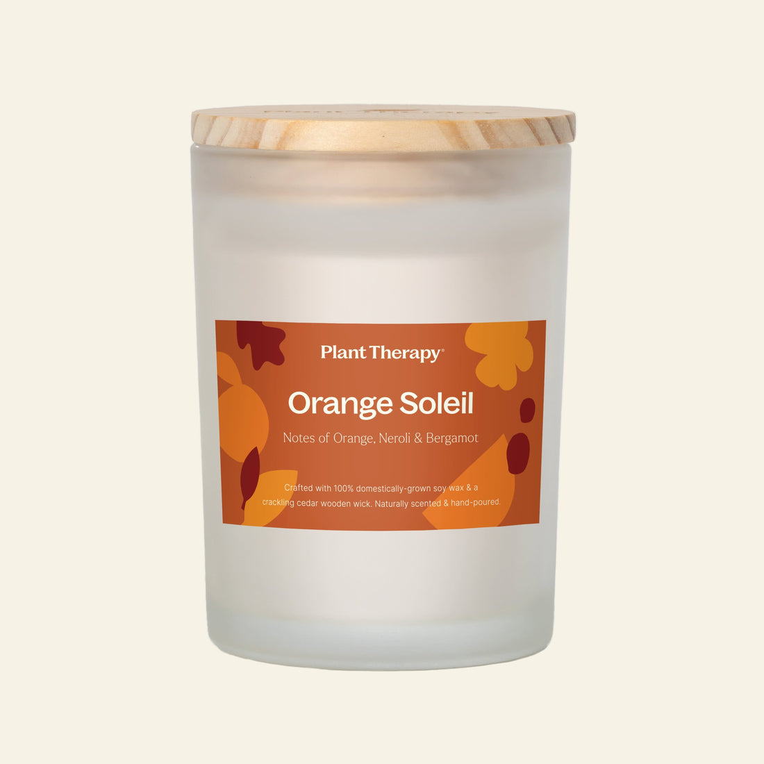 Orange Soleil Naturally Scented Candle - My American Goods