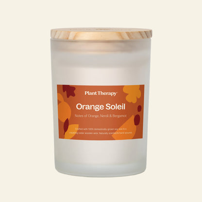 Orange Soleil Naturally Scented Candle - My American Goods