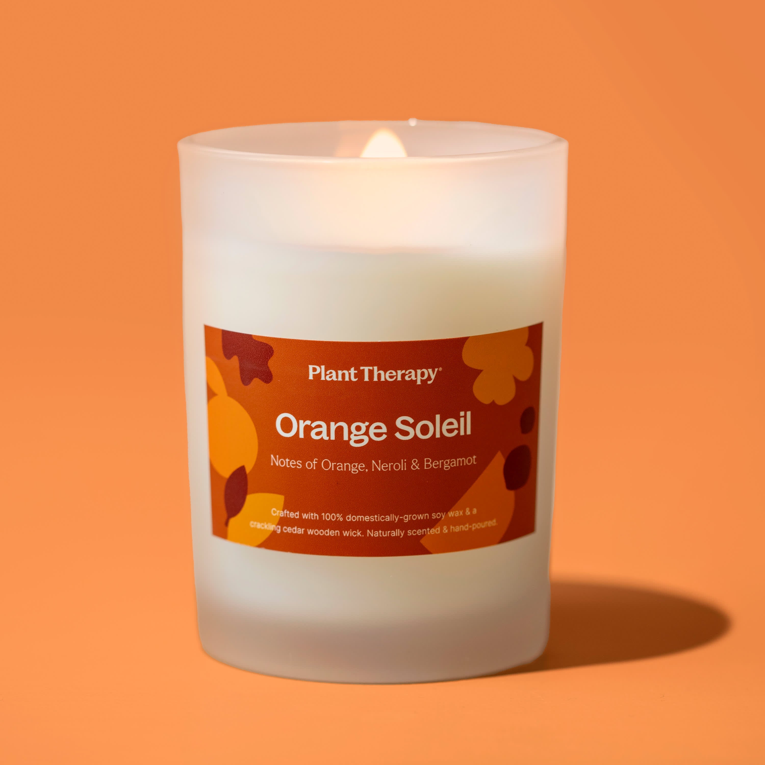 Orange Soleil Naturally Scented Candle - My American Goods