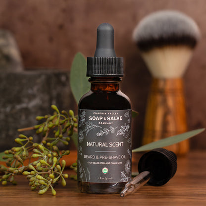 Beard &amp; Pre-Shave Oil: Natural Scent