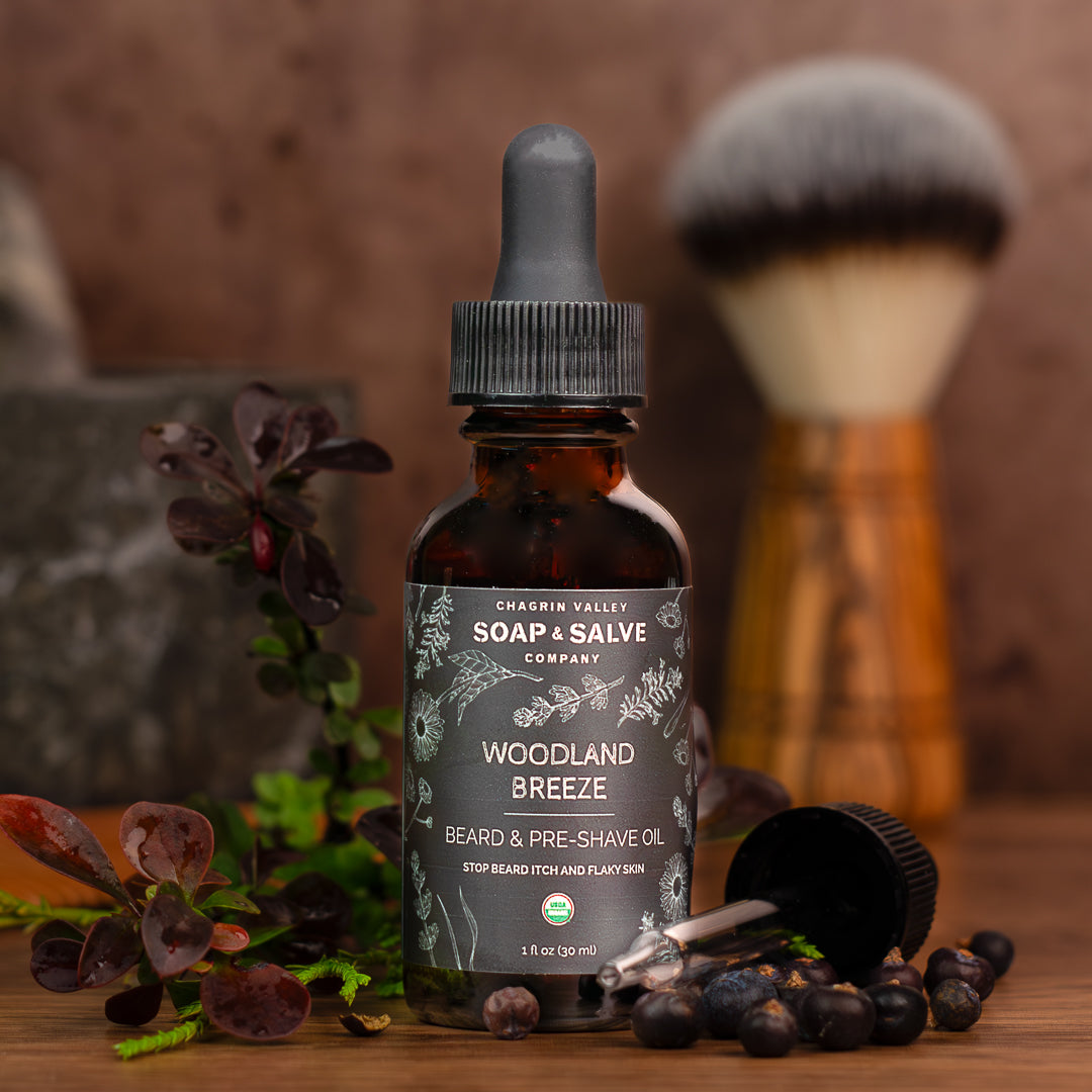 Beard &amp; Pre-Shave Oil: Woodland Breeze Scent
